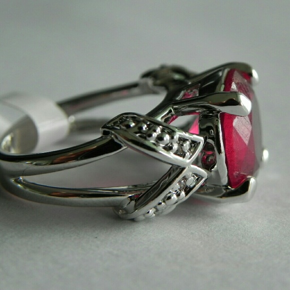 3.77 CTW Pink Tourmaline Ring Size 6 ( US ) - Picture 3 of 8